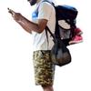 Basketball Net Bag Basketball Football Bag Volleyball Bag Drawstring Mesh Bag Special for Training Can Hold Balls