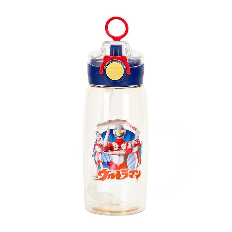 Детские пластиковые стаканчики серии Ultraman, портативные прыгающие чашки с кольцами, летние присоски для детского сада.