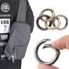 Camping Carabiner Snap Clasp Clip Spring O-Ring Buckles Carabiner Purses Handbags Bag Belt Buckle