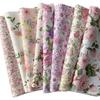 Set of 8 Floral Stylish Fabric Scraps for and Pink Fabric, 40x50cm, Crafts, Patchwork, More,