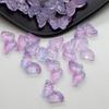 50PCS Butterfly Beads Czech Glass Loose Spacer Beads For Needlework Earrings Bracelet Jewelry Making Components Crafts DIY
