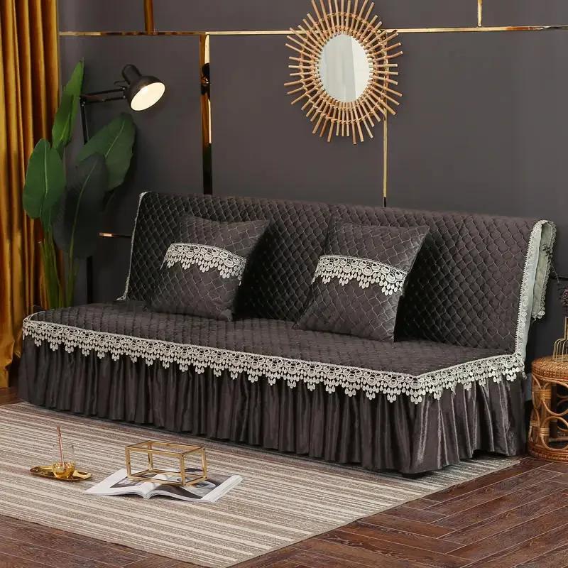 Чехлы для защиты от кошачьих царапин Угловой модульный диван для гостиной L-образной формы Чехол для дивана 1/2/3/4/5-местный Эластичный диван