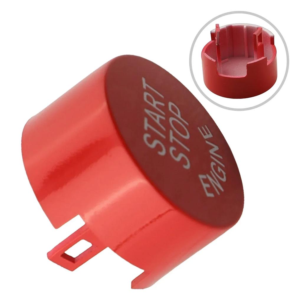Red Engine Start Stop Push Button Cover for BMW F20 F23 F30 F32 F10 F12 F4 Enhanced Aesthetics and Functionality