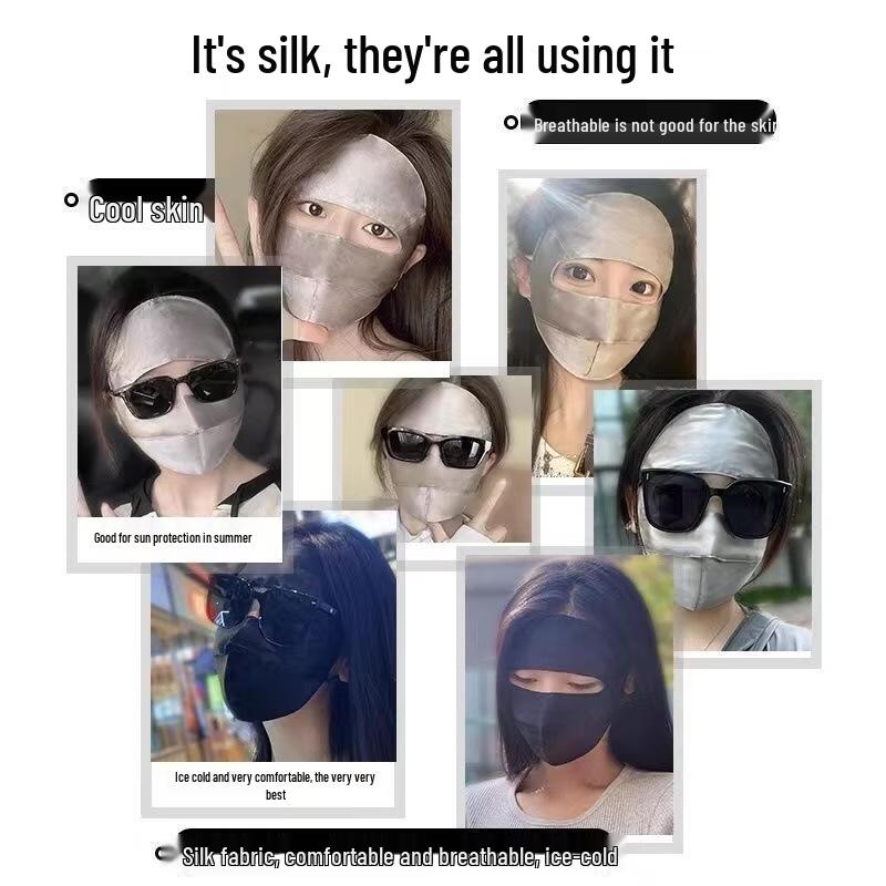 Silk UV Protection Driving Balaclava