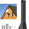 1 шт. Кронштейн 33x8x11 см Вращение на 360° Для STARLINK Короткий настенный кронштейн Комплект для интернета Регулируемый Для Starlink Настенный кронштейн Стойка