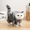 1Pc Soft Stuffed Kitten Model Simulation Cat Plush Toys Fake Cat Realist Animals For Kids Girls Birthday Valentine'S Day Gift
