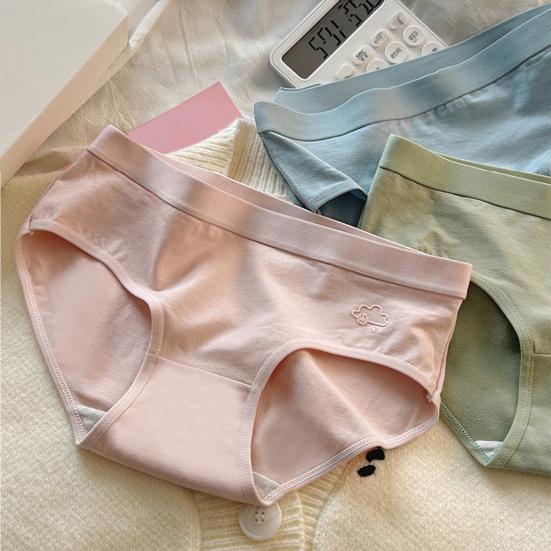 Женское хлопковое нижнее белье со средней талией, не показывающие трусики, мягкие дышащие, полностью закрывающие трусы, женские эластичные трусы