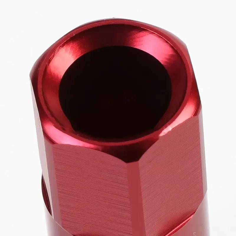 20PCS 60mm M14*1.5 Wheel Nuts New Racing Lug Nuts Screw Aluminum Tuner Racing Lug Wheel Nuts Screw Anodized Wheel Bolts