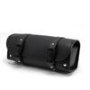 Motorcycle Tools Bag Barrel Shape Motorcycle Front Bag Black Waterproof Saddlebags Motorcycle Riding Bag