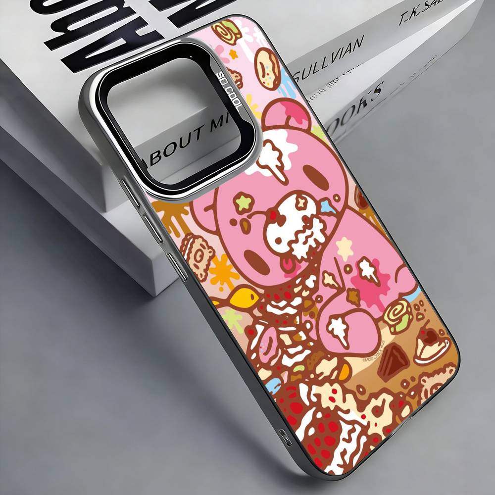 Япония Чехол для телефона Tokidoki для iPhone 17,16,15,14,13,12,11 Plus,Pro Max, Цветной серебристый чехол для телефона