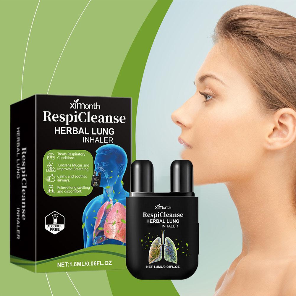 Ингалятор для ухода за легкими Назальный ингалятор Очищение печени Травяной EW Назальный ингалятор длительного действия Быстродействующие ингаляторы в коробке Natu R0W5