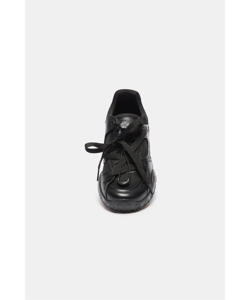 Suecomma Bonnie Flower Lace-Up Sneakers (Black)_Dg4Ds26020Blk