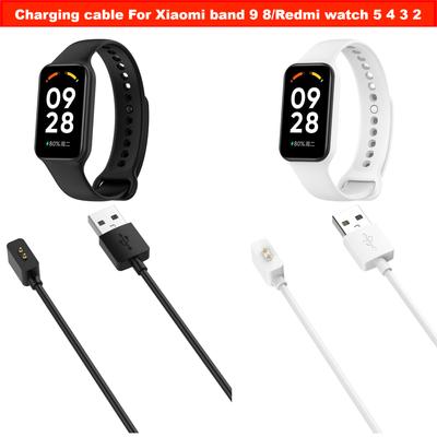 USB-зарядное устройство для Xiaomi Smart Band 9 8 NFC 9 8 Pro, активный адаптер для умных часов Redmi Watch 5 4 3 2 Active Lite, зарядный кабель.