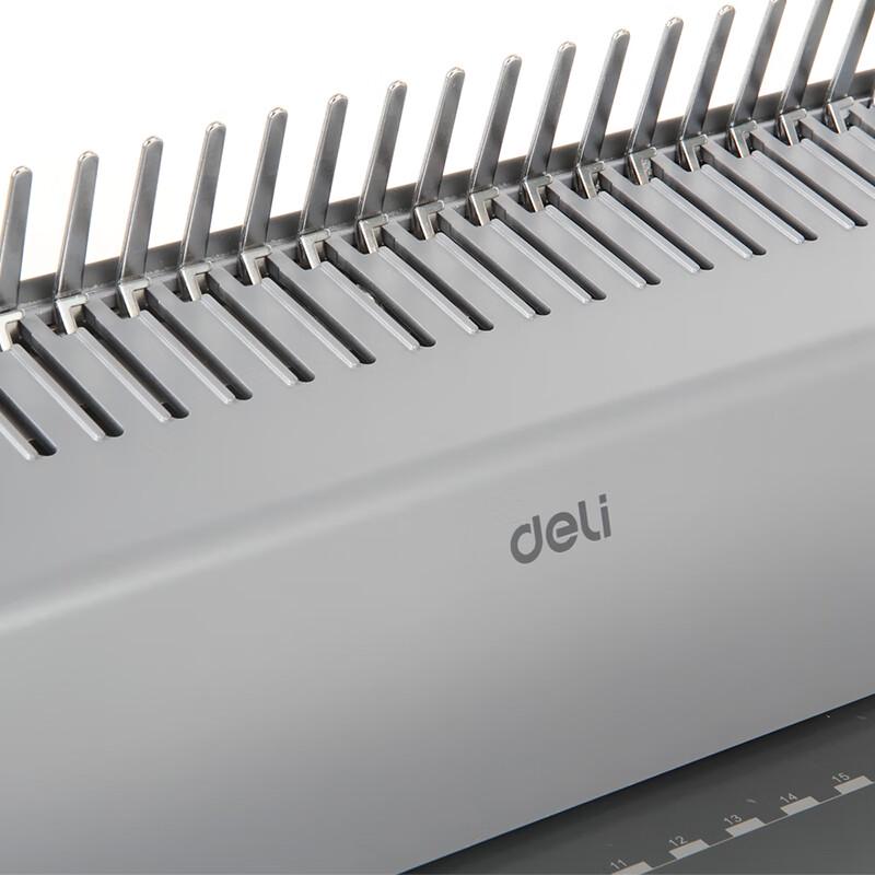 Deli 3872 21-Hole Manual Binding Machine CN plug (adapter included)