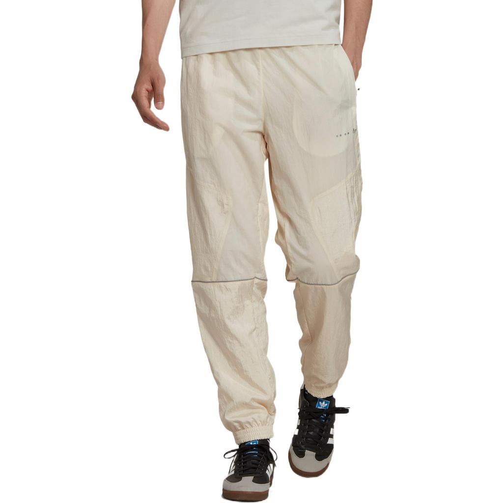 Adidas Originals Mtrlmix Track Pants With Elastic Waist And Cuffs Men Bottoms Beige HK2731