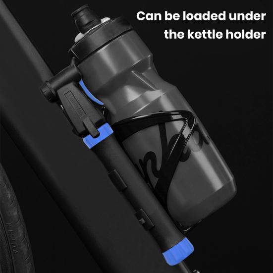 Mini Bicycle Pump 80PSI High Pressure Universal Compact Size Portable Widely Used Bike Tire Inflator Handheld Air Pump