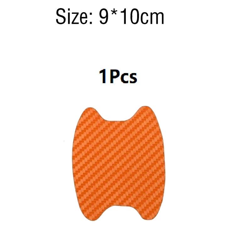 Дверь автомобиля из углеродного волокна, защитная наклейка от царапин, защитная пленка для ручек автомобиля, Стайлинг, внешний стиль автомобиля