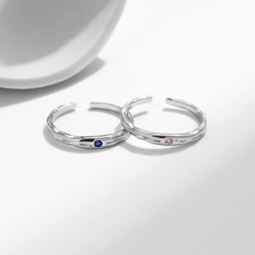 MODIAN Кольцо из стерлингового серебра 925 пробы с винтажным узором, размер 6-9, регулируемое штабелируемое кольцо на палец в стиле ретро для женщин, ювелирные изделия