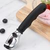 Ice Cream Spoon 304 Stainless Steel Non-Slip Ergonomic Handle Baking Desserts Spoon Reliable Dessert Serving Tool