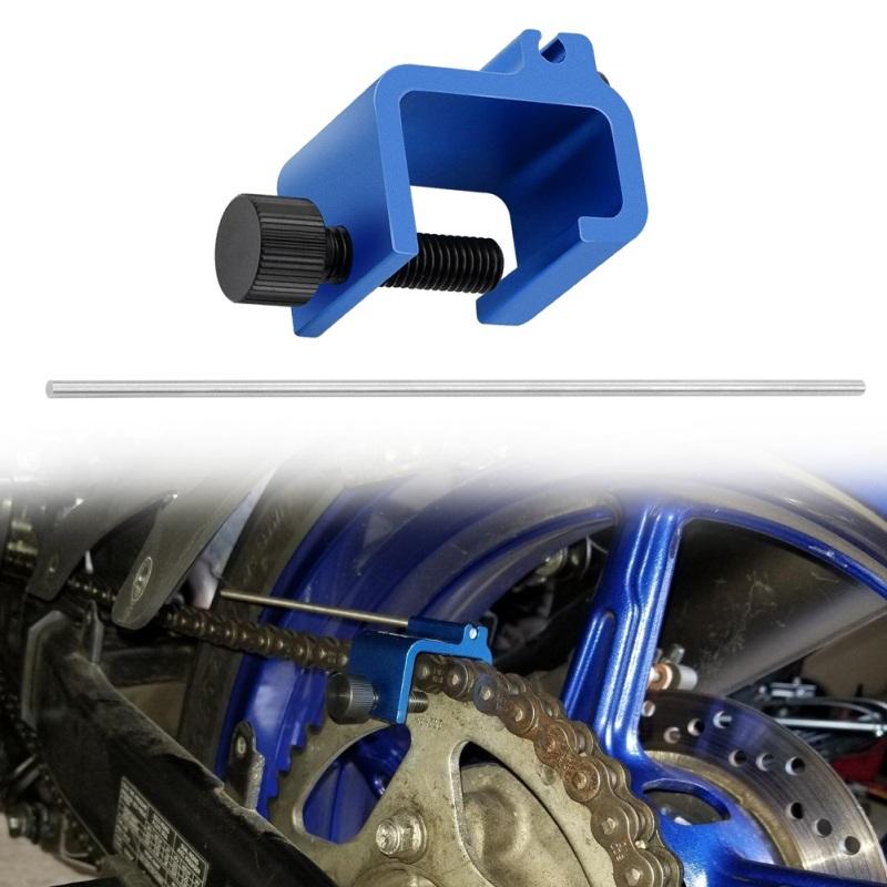 Инструмент для выравнивания цепи, совместимый с мотоциклами, квадроциклами 08-0048, инструмент для быстрого и точного выравнивания, ремонт