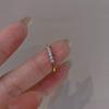 Кольцо Love Inkstone Rhinestone Ring Set Женский уникальный дизайн Модное индивидуальное кольцо Свадебные украшения Подарок на день рождения