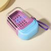 with Locking Buckle Sealed Soap Rack Waterproof Soap Holder Portable Soap Storage Box  Travel