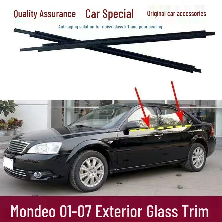 Ford Mondeo 01-07 Наружная водоотводящая накладка оконного стекла двери