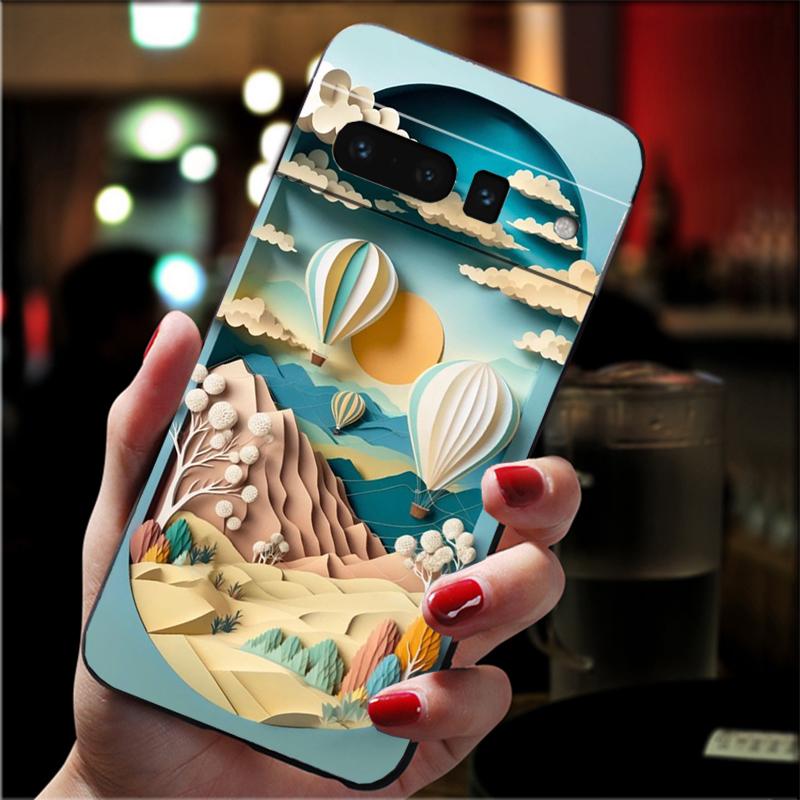 Landscape Sceneary Mountain Phone Case For Google Pixel 8 7 Pro 7A 7 6A 6 Pro Pixel 8A 4A 3A 4 XL Pixel 5 6 4 3 3A XL