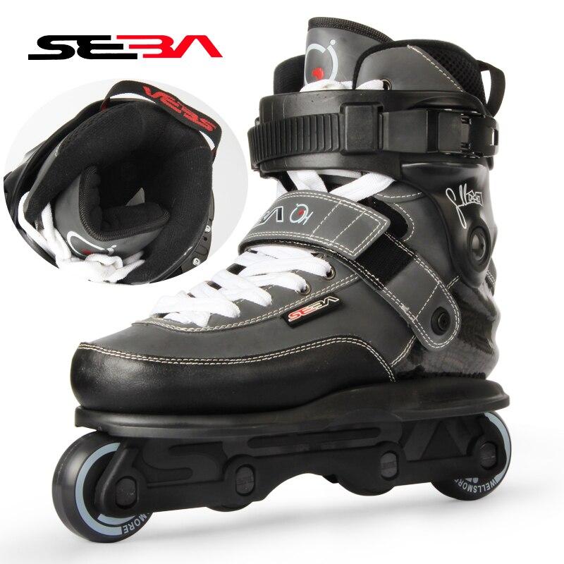 Оригинальные агрессивные коньки SEBA CJ, профессиональные экстремальные роликовые коньки, обувь из углеродного волокна, обувь для катания на роликах, свободное катание
