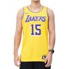 Nike Футболка без рукавов Los Angeles Lakers Icon Edition 2022/23 с цифровым принтом в виде букв, сетчатая, с круглым вырезом, мужская, желтая DN2009-735