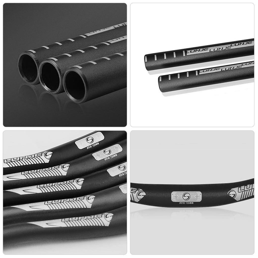 Велосипедный руль Велосипедный руль из алюминиевого сплава MTB Удлиненный руль с подъемной штангой