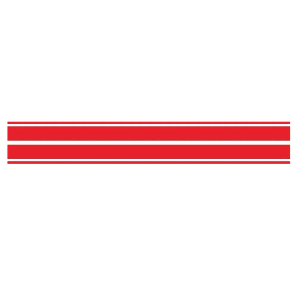 car hood front cover truck accessories 2PCS Fashion sports car fringe pattern car sticker DIY adornment modelling vinyl