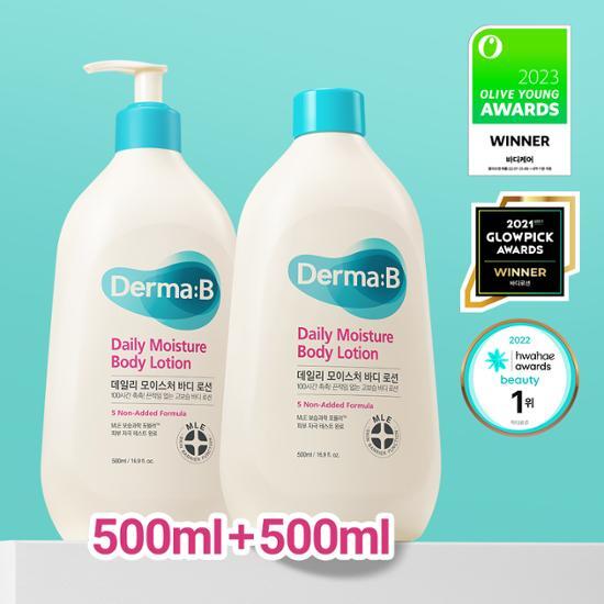 Dermabee Daily Moisture Body Lotion 500ml Double Plan