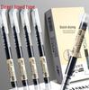 Быстросохнущая черная гелевая ручка-роллер 0,5 мм для студентов