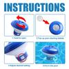 Swimming Pool Floating Chlorine Dispenser Disinfection Automatic Applicator Pump Pill Disinfecting Box Spa Swimming Pool Accesso