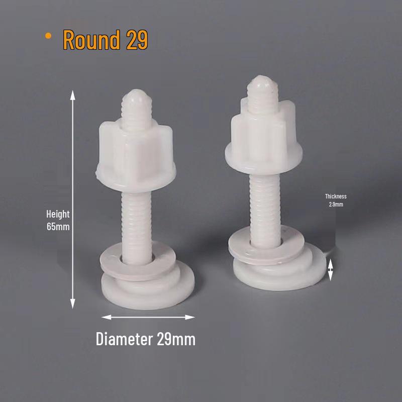 Комплект болтов и пряжек для крышки унитаза