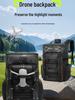 Рюкзак для дрона большой вместимости с защитой от падений для удобной транспортировки и использования в воздухе
