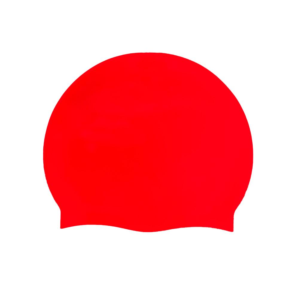 Универсальная силиконовая шапочка для плавания для взрослых Защита волос Эластичная шапочка для плавания Длинные шапочки для плавания Защита волос