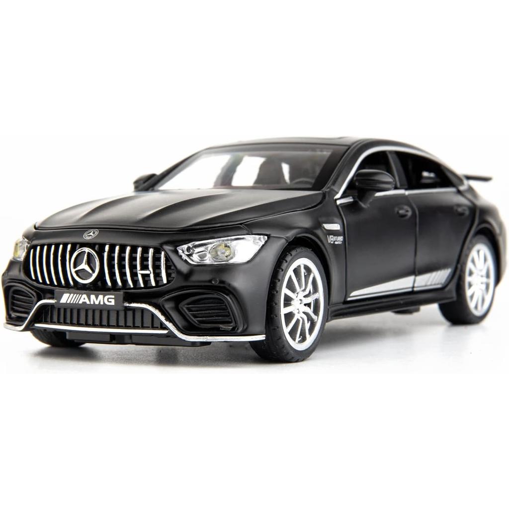1/32 Benz AMG GT63 Модель автомобиля Литой игрушечный автомобиль с откидным механизмом, звуком и светом, дверь может открываться, игрушечный автомобиль для детей, подарок