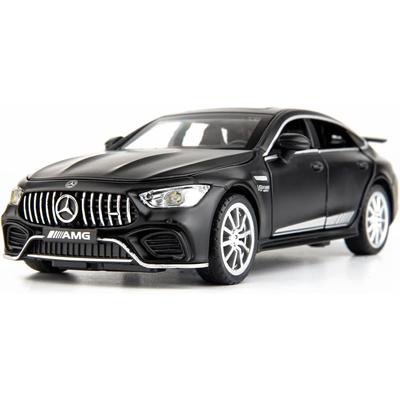 1/32 Benz AMG GT63 Модель автомобиля Литой игрушечный автомобиль с откидным механизмом, звуком и светом, дверь может открываться, игрушечный автомобиль для детей, подарок