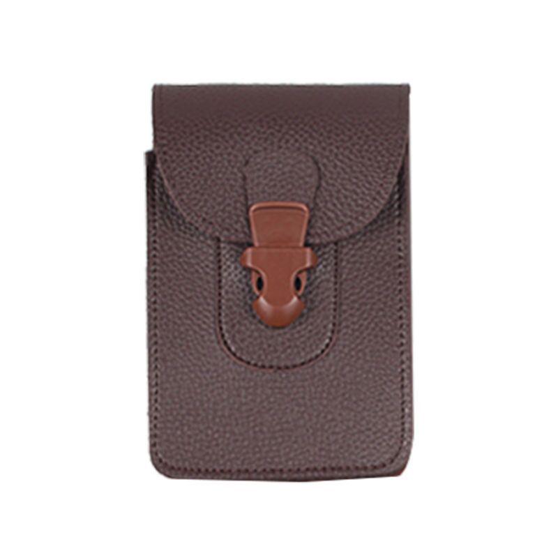 Мужская двухслойная водонепроницаемая поясная сумка и сумка для телефона