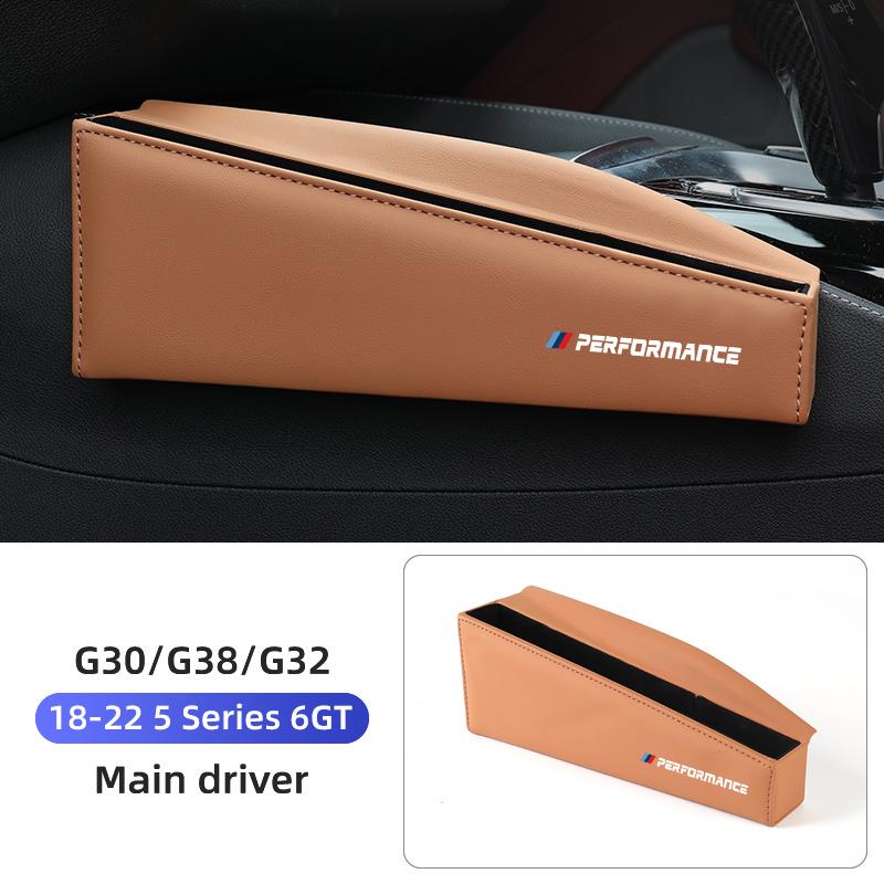 2025 Hot For BMW 5 Series 6GT G30 G38 G32 Car Central Storage Box Glasses Phone Holder Auto Seat Side Organizer Case Interior Ac