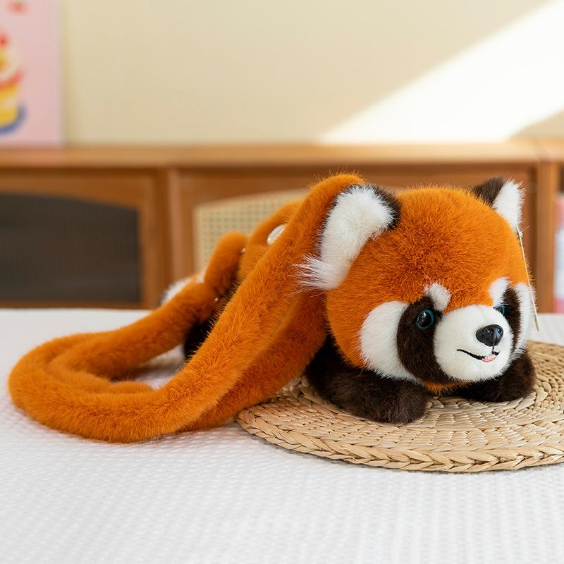 Новый рюкзак Панда Ханхан Плюшевые игрушки Подарок на День защиты детей Мероприятия Оптовая продажа Маленькая кукла Панда Игровой автомат