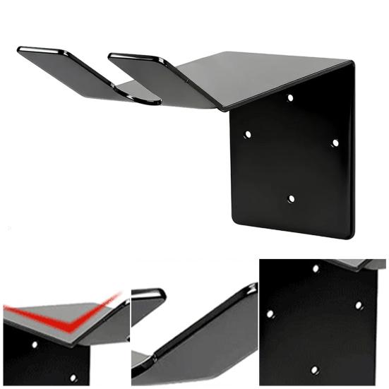 Настенное крепление для ледобура Сверхпрочный держатель для ледобура из нержавеющей стали Кронштейн для хранения ледобура с распорными винтами для легкой и надежной сборки