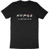 HolyShirtBalls Медсестра Я Буду Рядом с Тобой RN Студент-Медсестра Подарок Выпускнику Друзья Мужчины и Женщины Унисекс Футболка