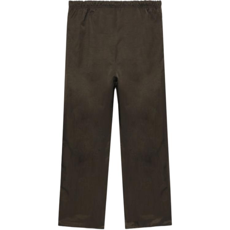 Fear of God Essentials Минималистичные повседневные брюки однотонные с кулиской, мужские штаны, минималистичный логотип, универсальные, удобные ESSPTHO805NMO