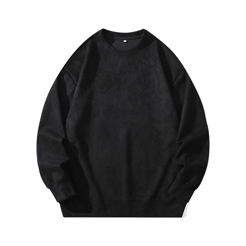 Мужской флисовый круглый воротничок с флисовой толстовкой однотонного цвета и флисовой флисовой курткой