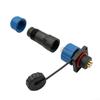 SP16 Square-Panel Mount IP68 Water-Proof Plug/+Socket Circular-Connector 2-9pin