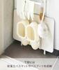 Yamazaki Jitsugyo Washing Machine Side Magnetic Storage Rack White Approx. W28 x D11 x H67cm Tower Laundry Rack Washing Machine Rack Space Saving 3307