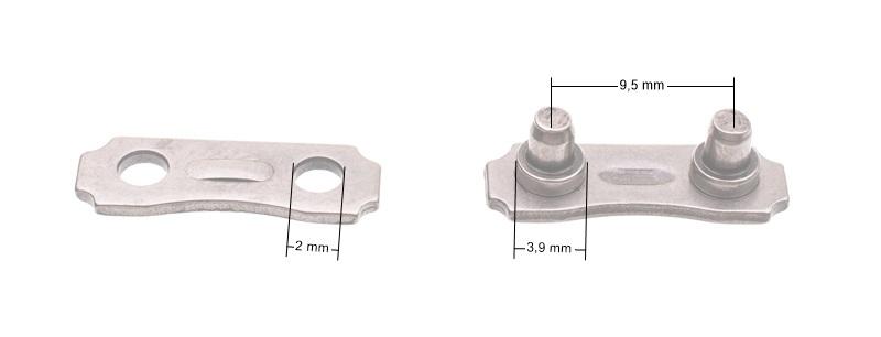 Соединительное звено с заклепкой 3/8 1.3 A1Ft-Dh Set A1Ft-Dh